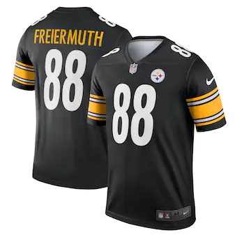 mens nike pat freiermuth black pittsburgh steelers legend j